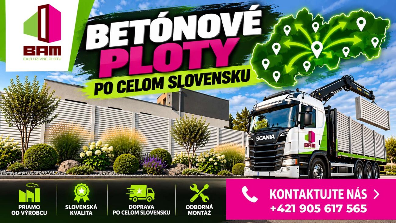 Online kalkulačka ceny betónového plotu – Betónové ploty Stupava